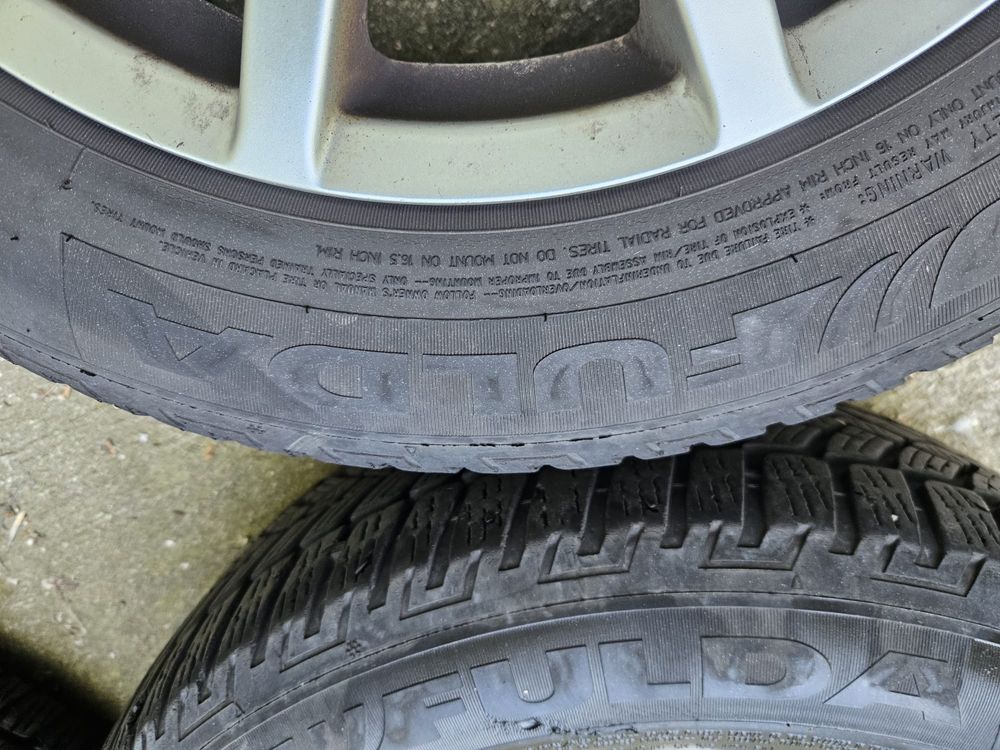 Продавам джанти 5x112 DIEWE D116 Made in Germany! Зимни гуми 205/60/16