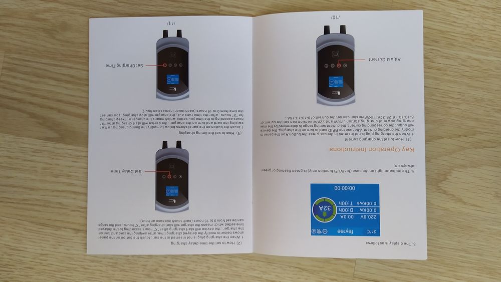 Stație de încărcare mașini electrice type 2