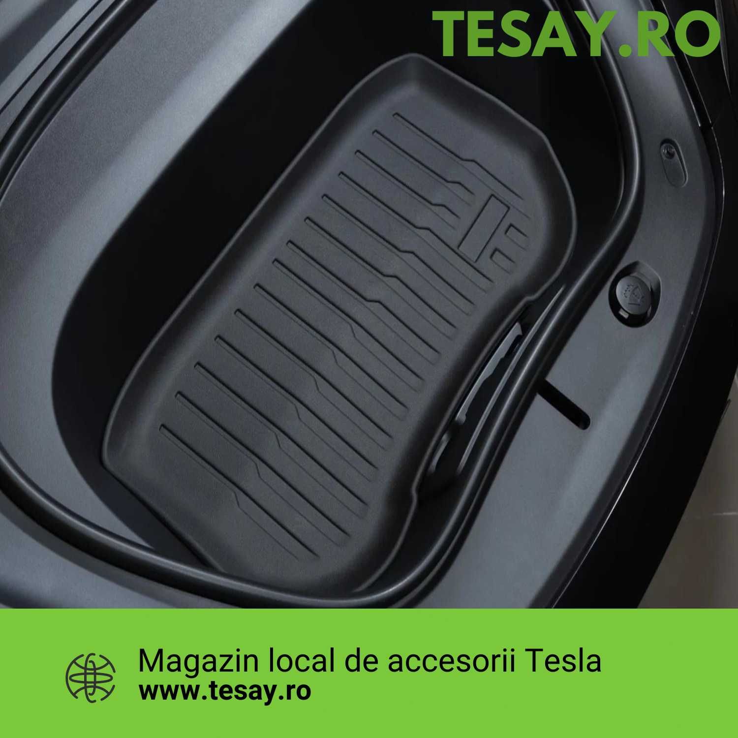 Set de 6 covoare Tesla Model 3 (Highland), anti-alunecare, impermeabil