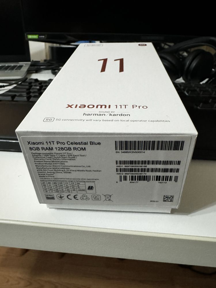 Xiaomi 11T Pro 128GB Celestial Blue *in garanție*