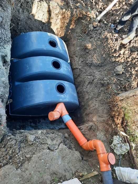 Fosa septica ecologica cu montaj