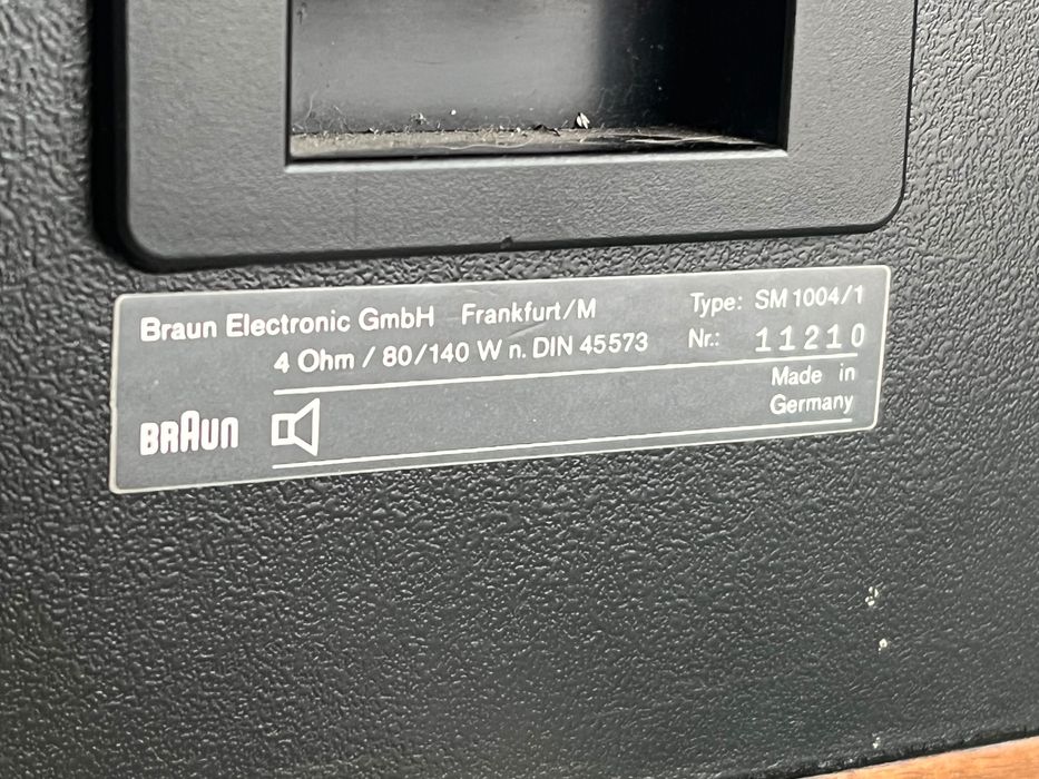 Тонколони Braun SM1004