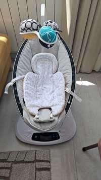 Електрическа бебешка люлка 4moms на mamaRoo 4.0;  сив/бял цвят