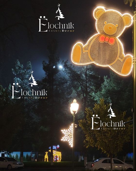 Новогоднии Олень и другие декоры от производителя