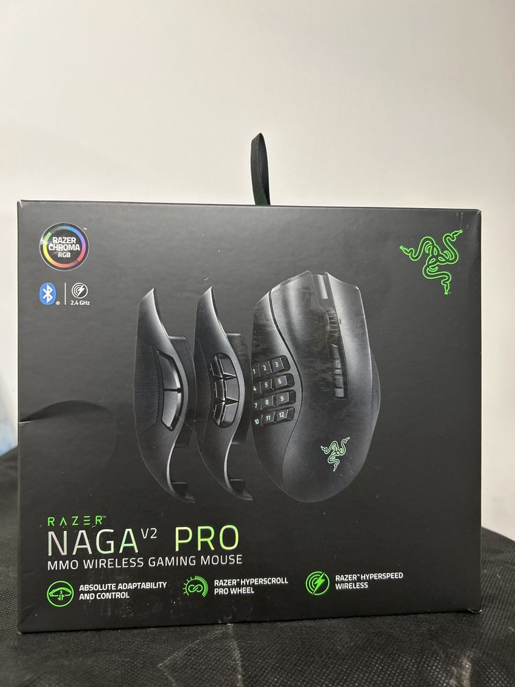 Mouse Gaming Wireless Razr Naga V2 Pro