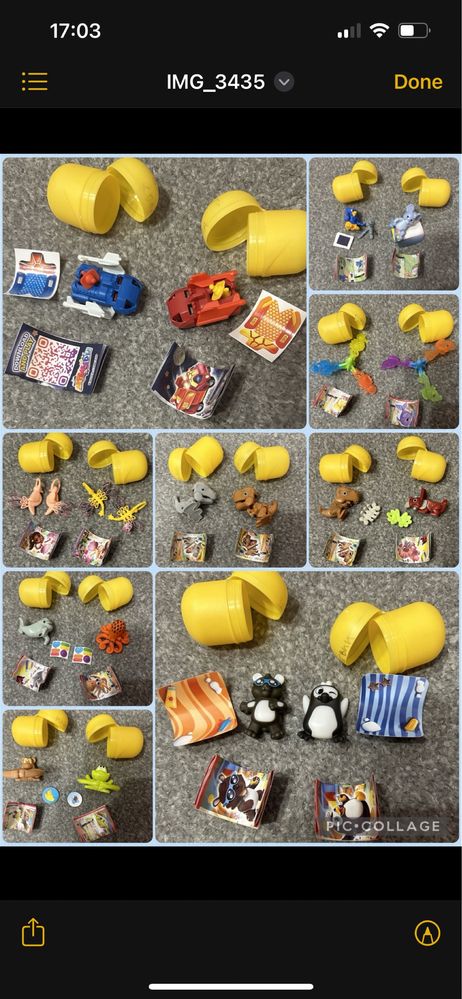 Kinder surprise мини колекции