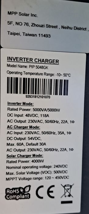Sistem fotovoltaic complet 2 kw