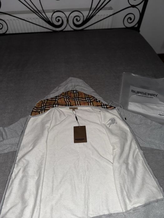 Burberry zip-up hoodie