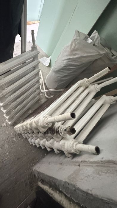 Чугунные батареи б/у