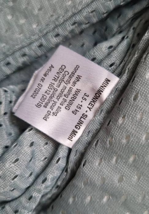 Mini Sling Mesh Cool Air - Minimonkey - Sage.