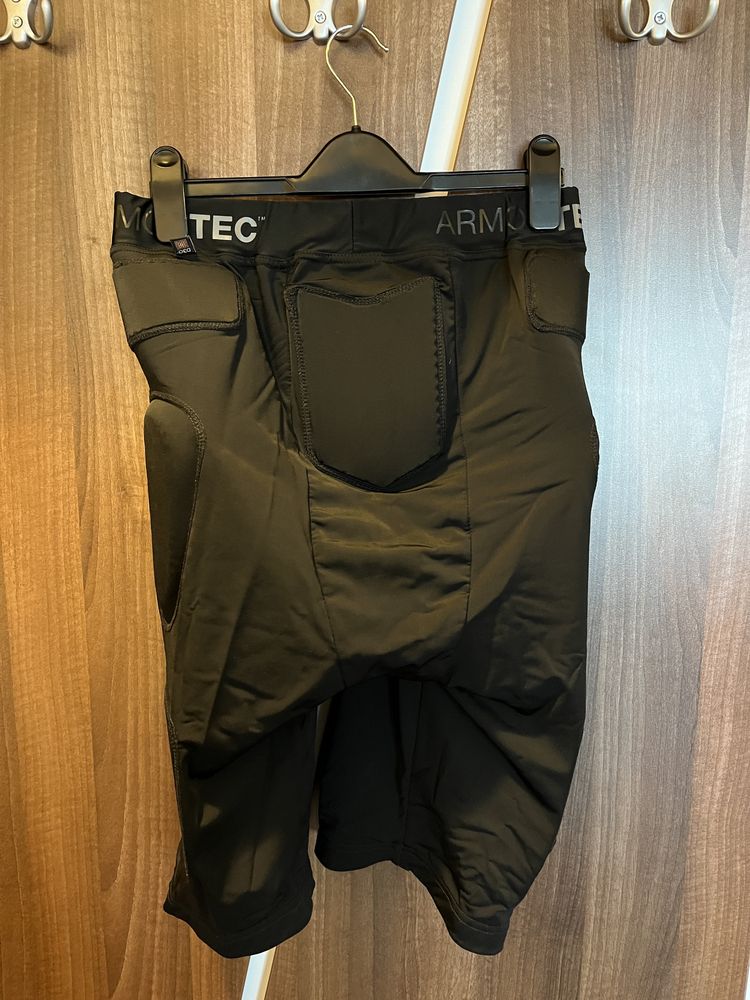 Pantaloni Protectie Demon Armortec Short D3O - XL, negru