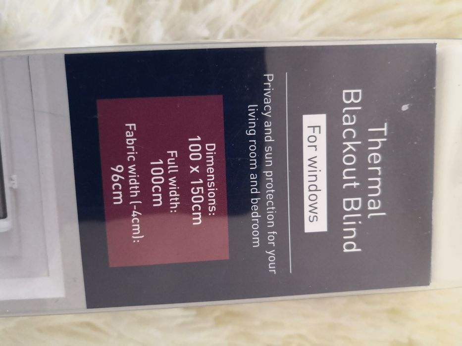 Jaluzea termo tip rulou