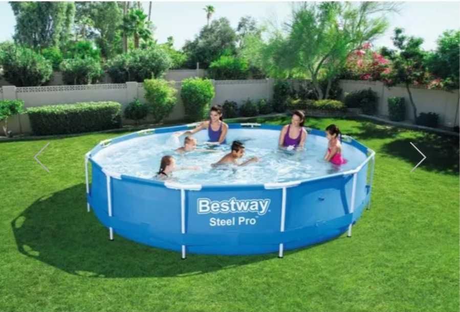 BESTWAY кръгъл басейн 3.66m x 76cm Steel Pro MAX