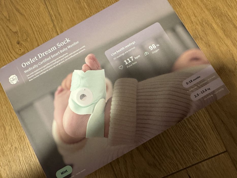 Soseta inteligenta monitorizare bebe Dream Sock Owlet