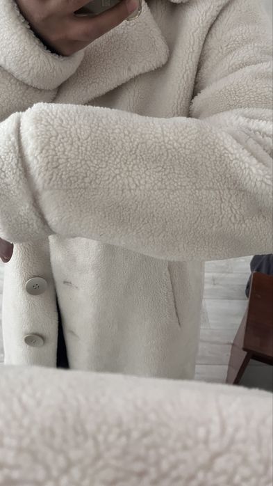 Эко шубка в отличном состояний