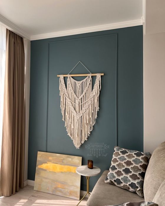 Бохо, макраме панно