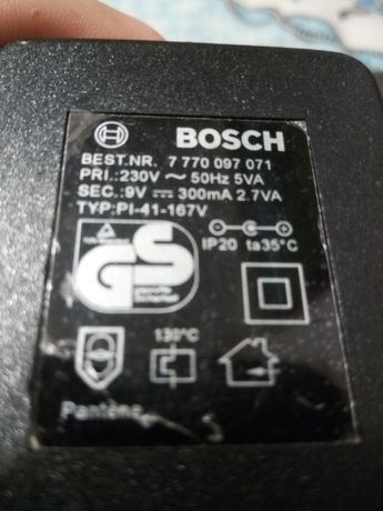 Transformator Bosch 9v. 300mA