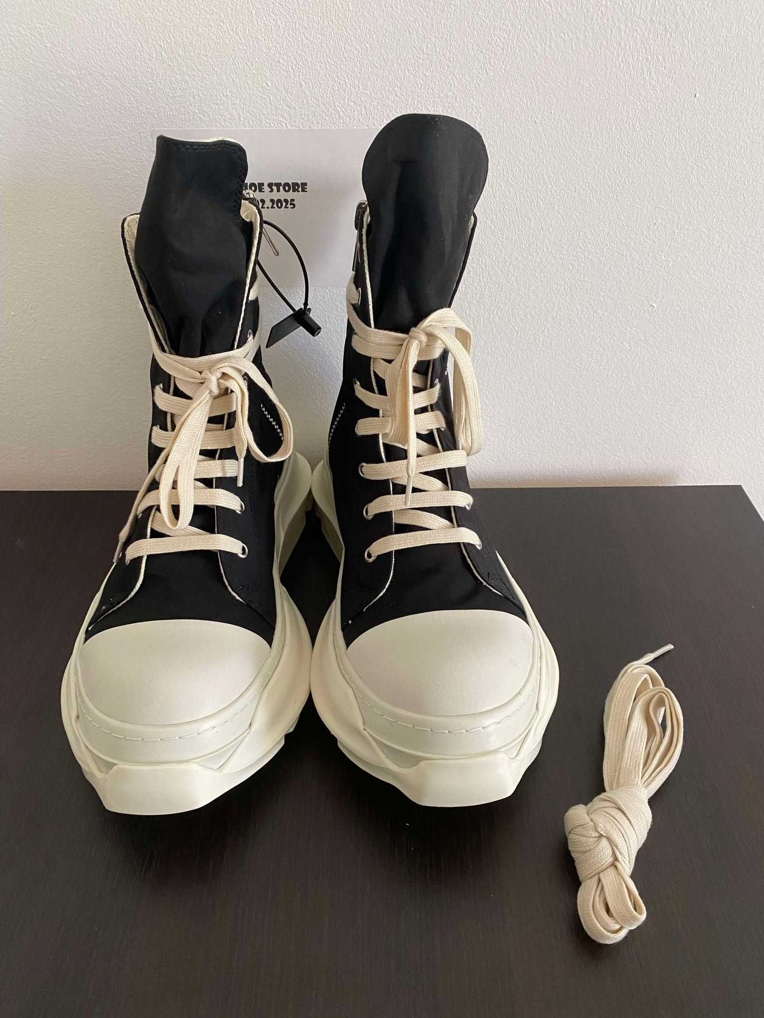 Rick Owens DRKSHDW Abstract Black