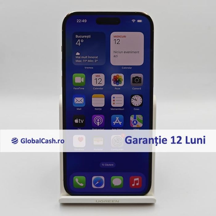 Apple iPhone 14 Pro Max 128 GB, Gold, Liber | GlobalCash.ro #LU29171