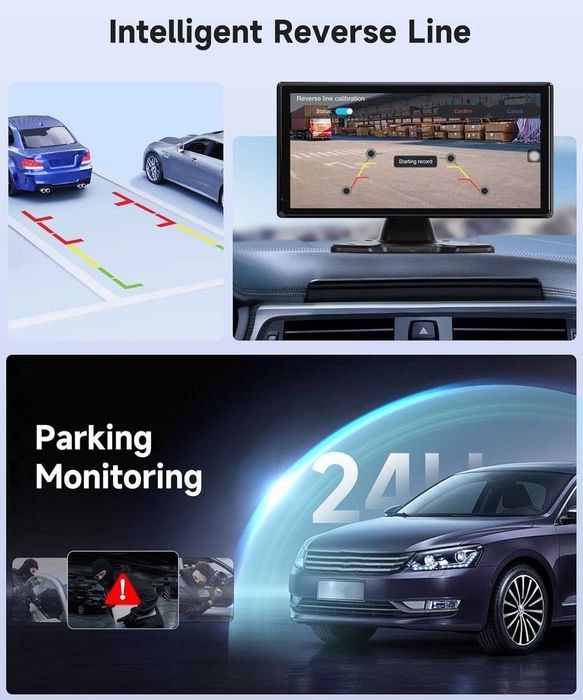 Navigatie GPS 4 camere Carplay wireless Android Auto,monitor 10.36inch