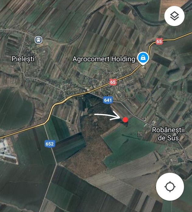 Teren intravilan Pielesti-Robanești