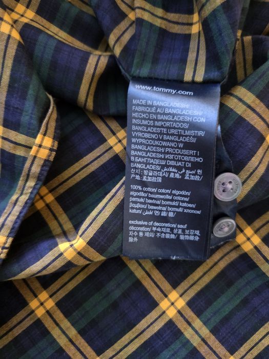 Cămașă hilfiger, mărimea L, stare foarte bună,  preț 90 roni