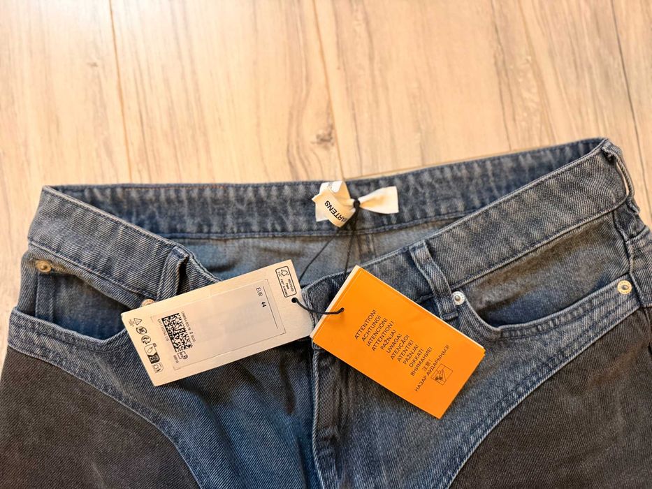 Glenn martens H&M Blugi drepti in doua nuante 44