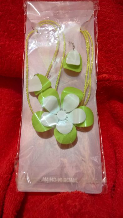 Bratara de picior argintie/reglabila