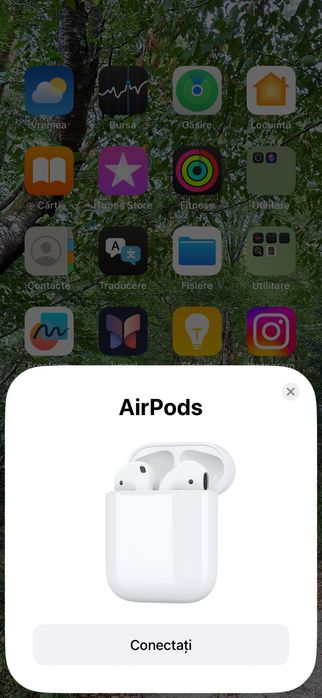 Casti Airpods 2, ca noi nefolosite