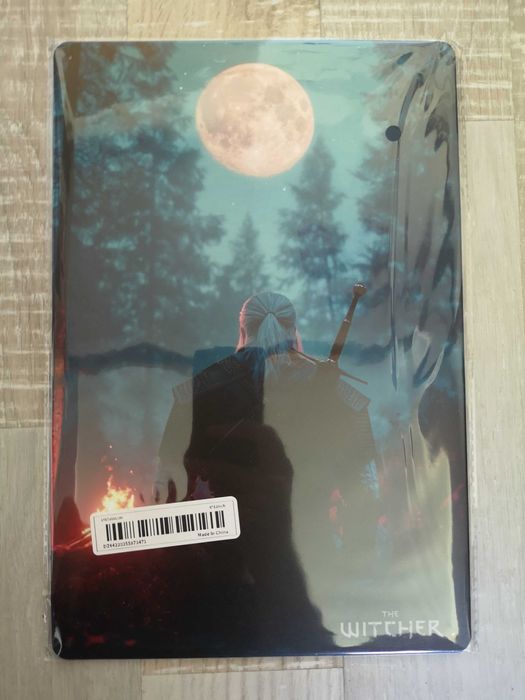 Матова Метална картина на The Witcher