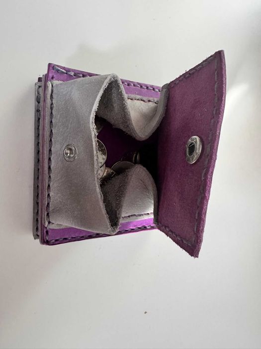 Portofel handmade din piele naturală