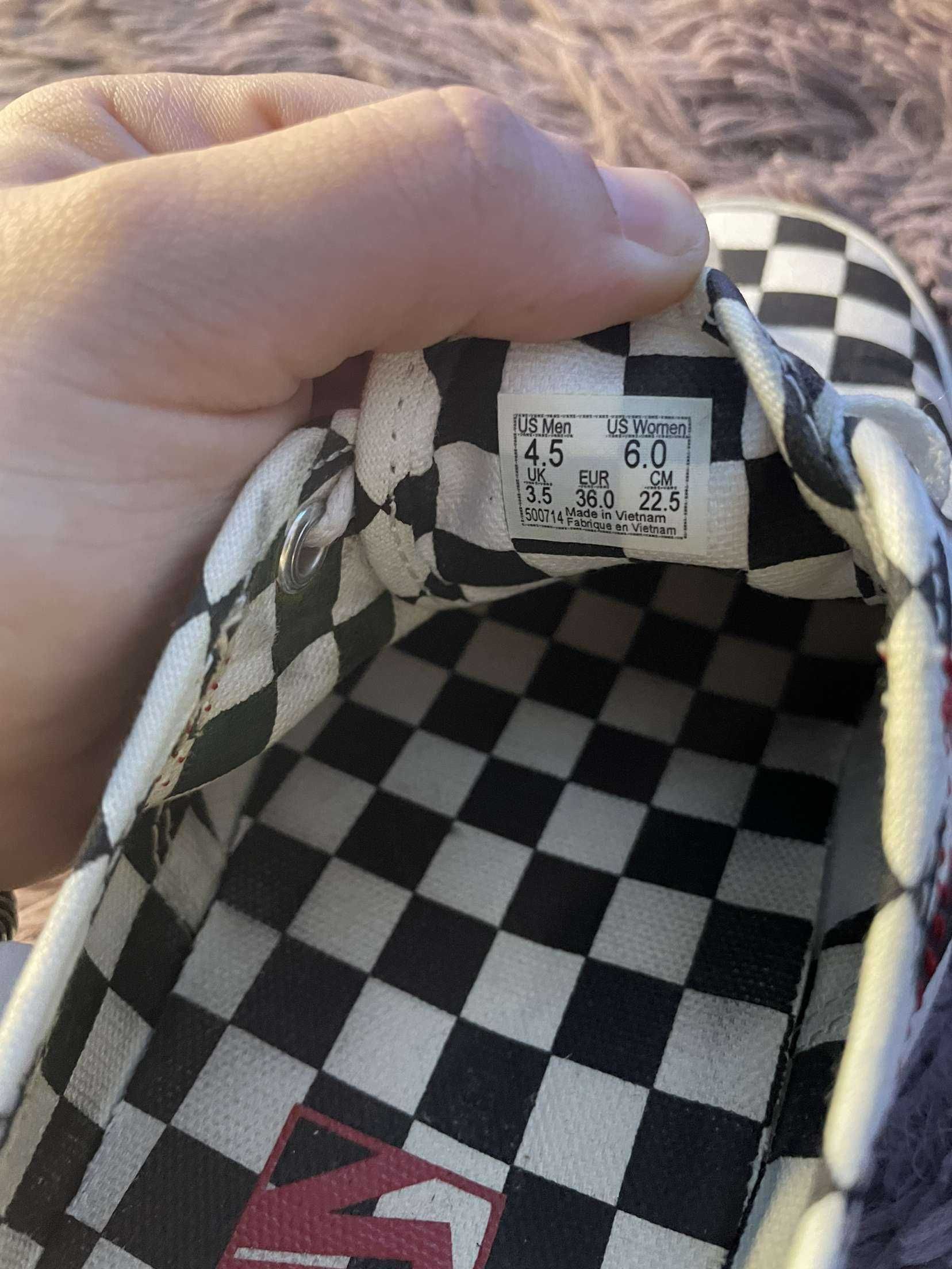 Vans în carouri Authentic Hc