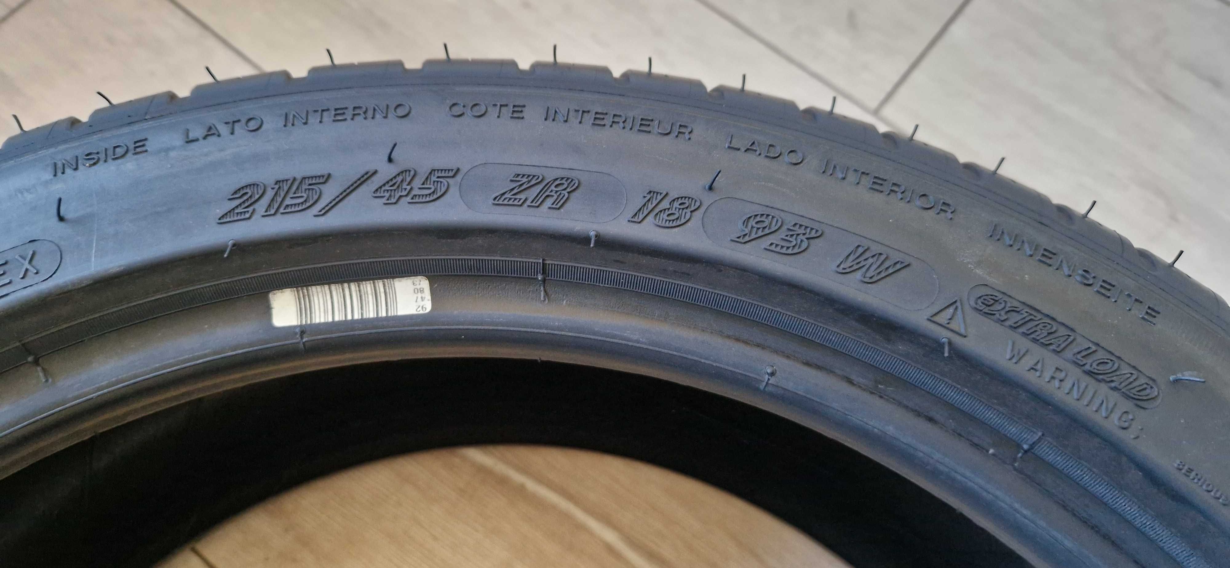 Летни гуми Michelin 215/45/R18
