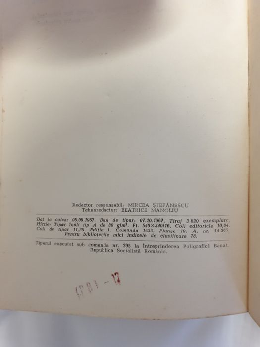 Carte veche Dr. Constanța Obreja---Mihail Vulpescu