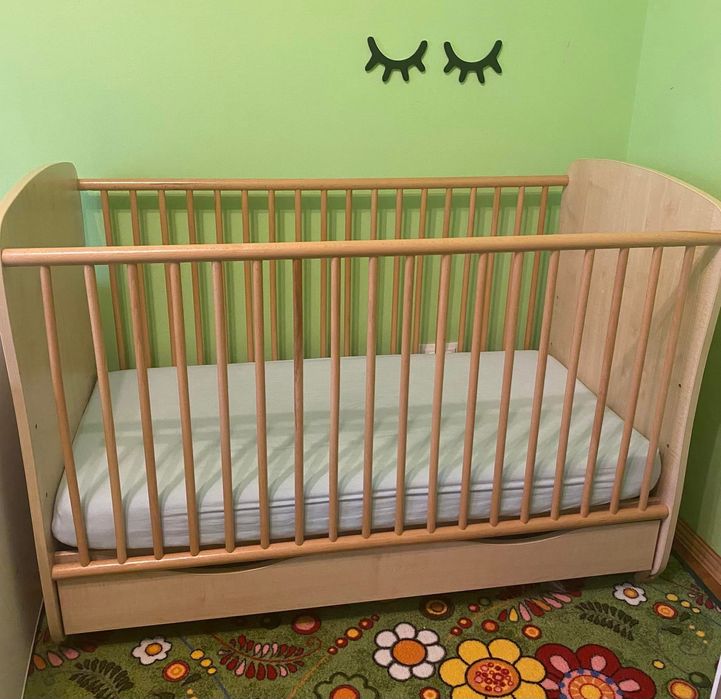 Pat și pătuț pentru copii (de vanzare)