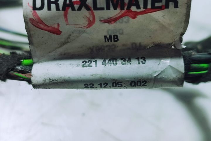 Cablaj usa dreapta fata 2214403413 Mercedes-Benz S-Class W221  [din 2005 pana  2009] seria