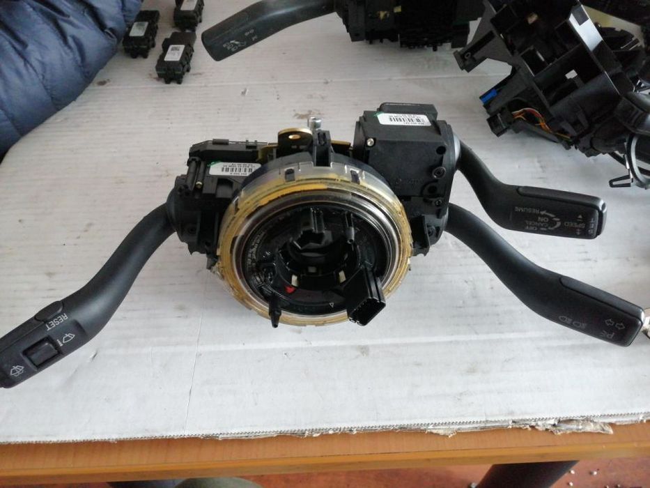 Grup Manete Calculator Modul Coloana Direcție  Spirala Audi A6 C6