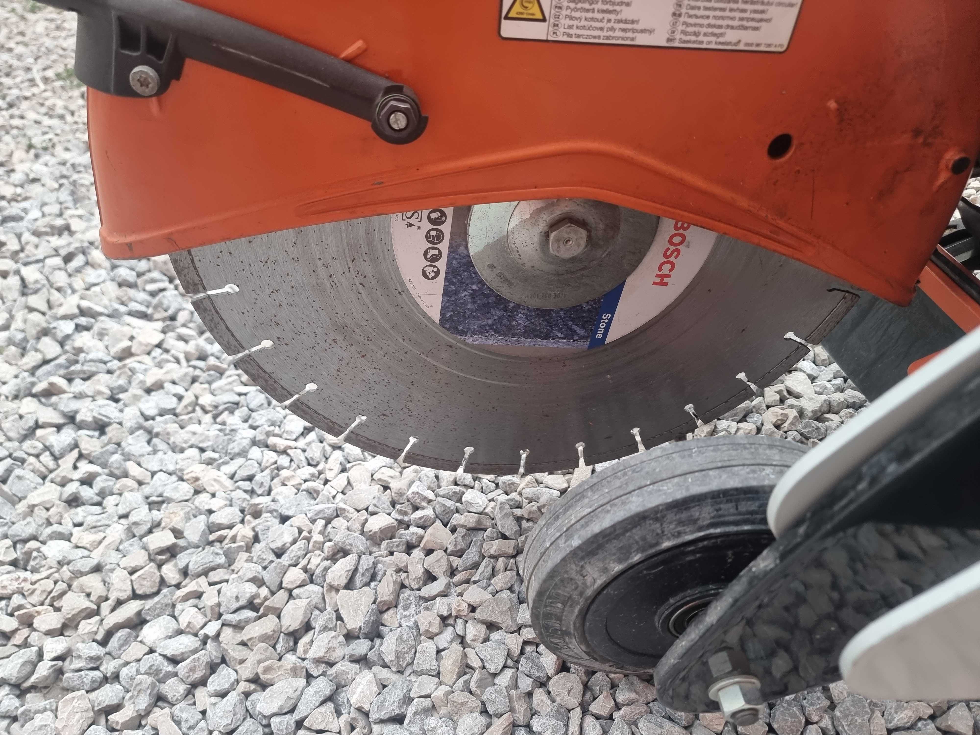 Stihl TS 800 - Мощен Бензинов ръчен фугорез 6.8 к.с - ф400 със количка