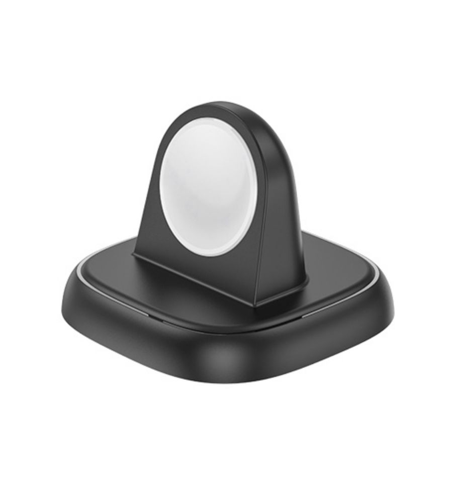 Incarcator Magnetic cu Suport Alb/Negru Ceas Iphone Apple Watch