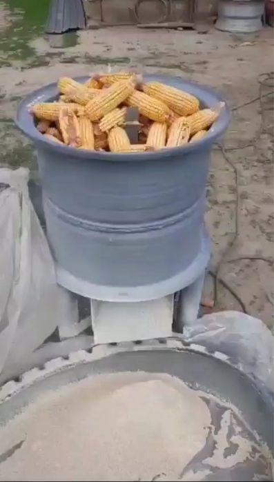 Дробилка для ячмень для кукуруз шоп турайтын жем  Ураган матор 3в1