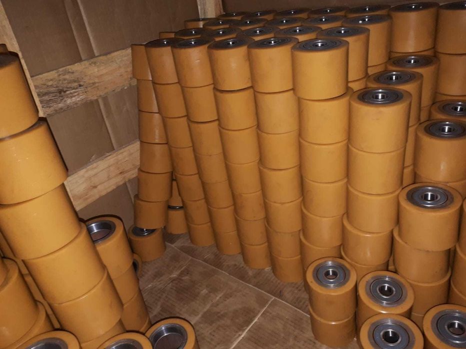 Roata directie transpalet manual 200/50-20 PU (poliuretan)