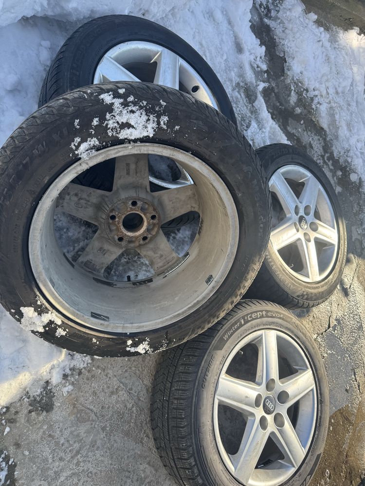 Vand roti iarna. ( jante + cauciucuri )  225/55 R17