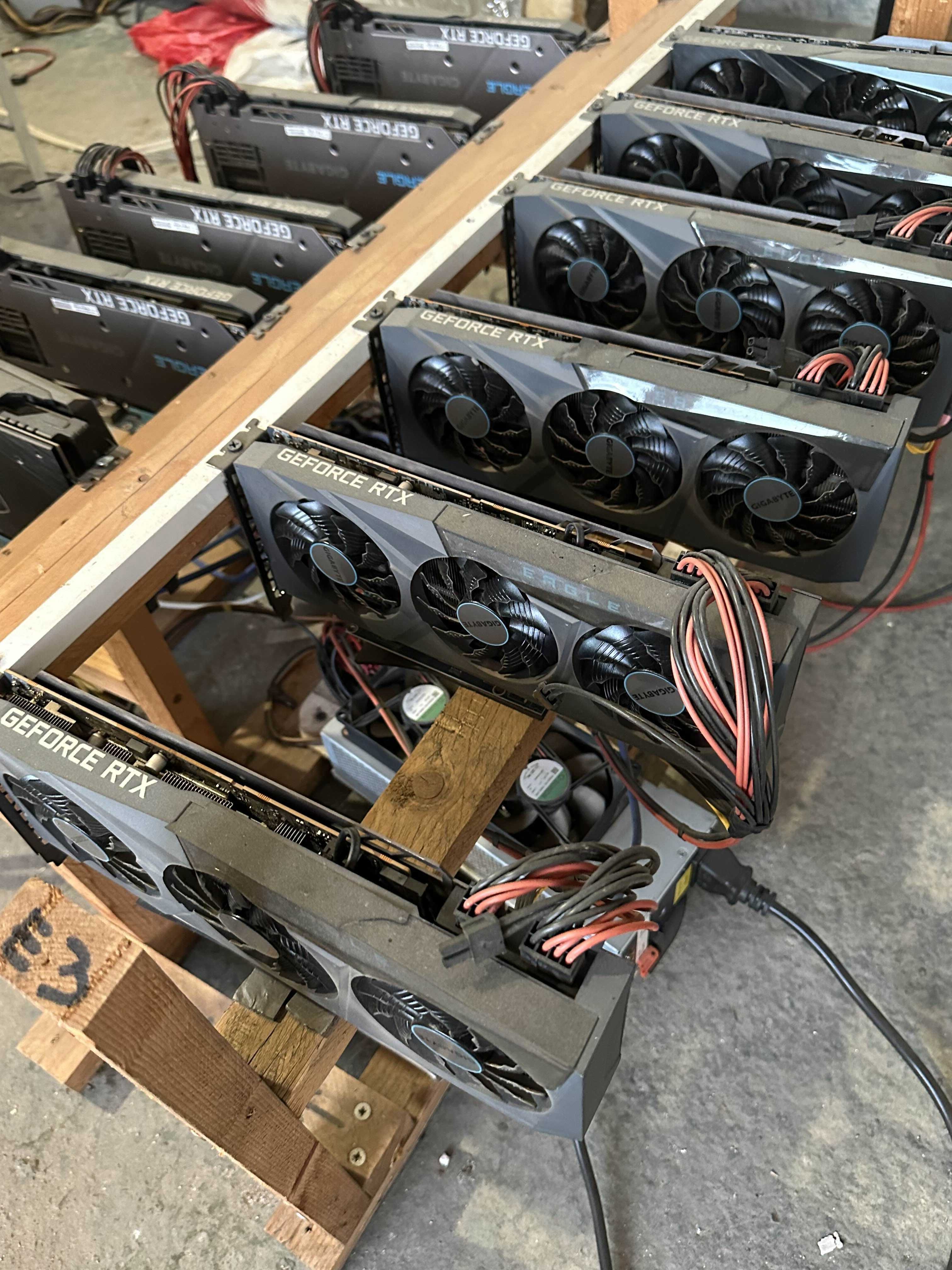 Крипто копачкa ( 12 x rtx3070)