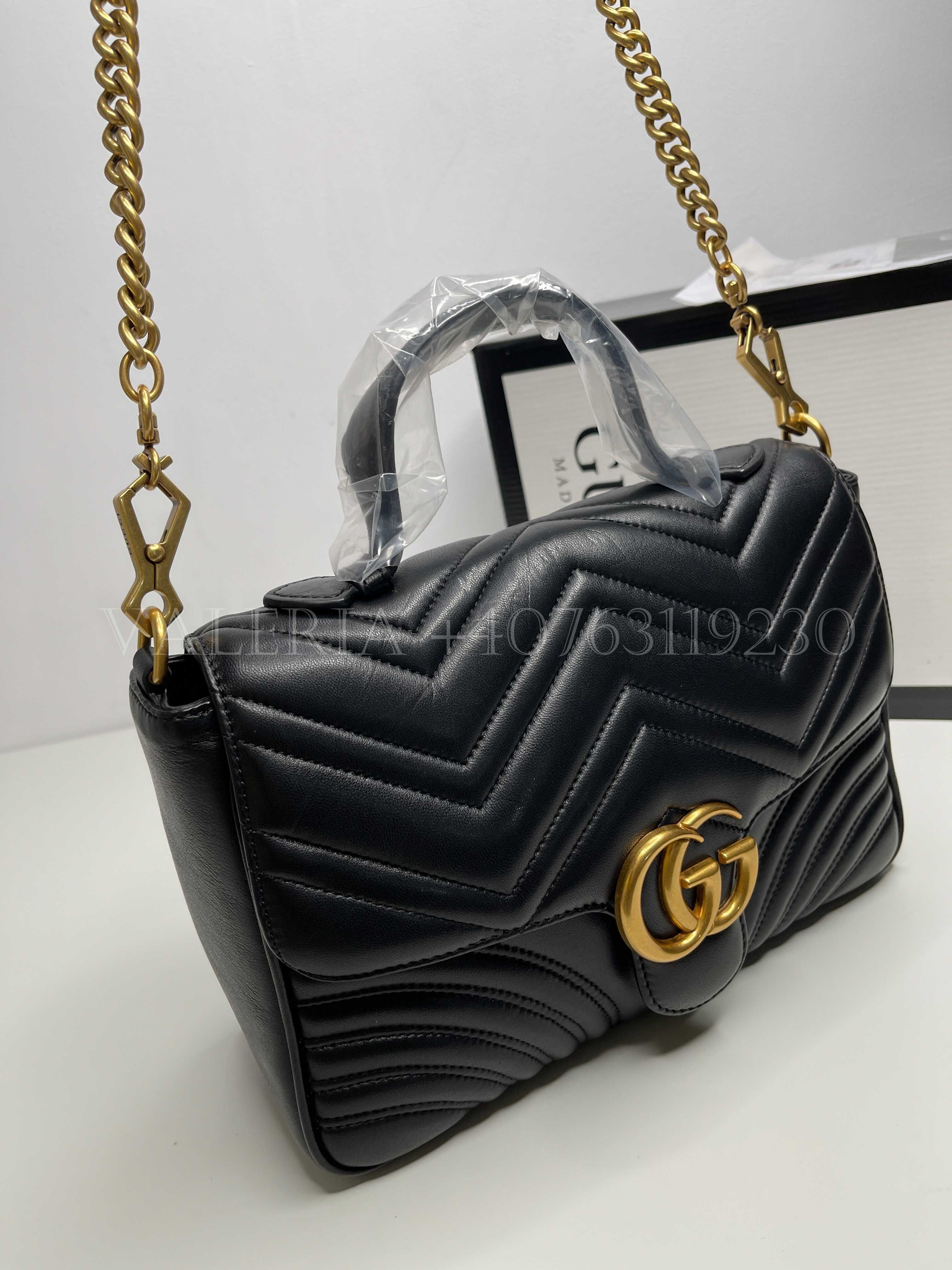 Geanta Gucci Marmont Matesse Top Handle