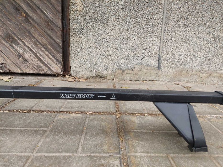 Напречни греди Mont Blanc за Опел Вектра със ски багажник