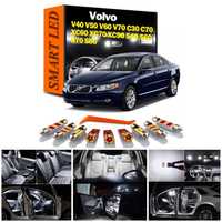 LED крушки СЕТ VOLVO S40 S60 S80 XC90 V50 V70 C70 XC70 xenon плафони