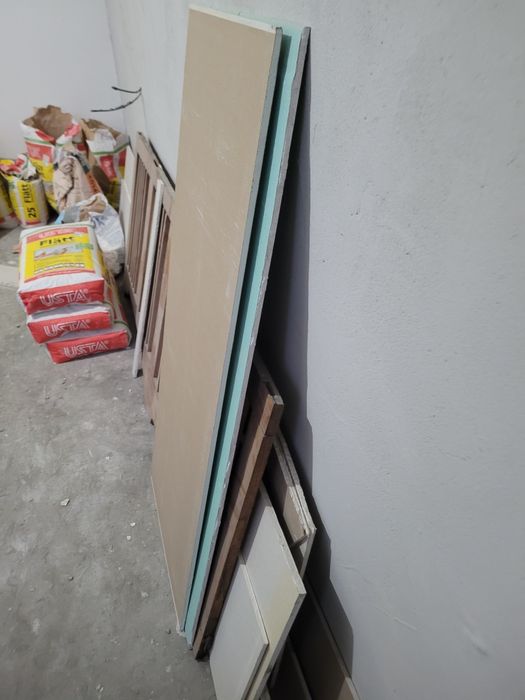 Гипсокартон остатки куски