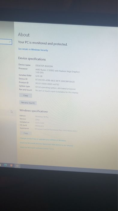 Sistem PC Gaming Ryzen 3 + GTX 1050 Ti + Monitor + Tastatură/Mouse