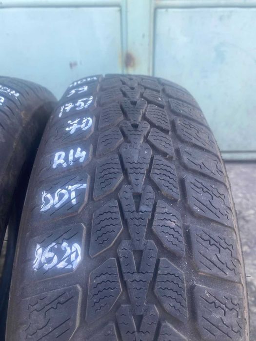 4 броя зимни гуми Dunlop 175/70 R14 Dot 1620 ном 59