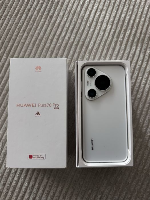 Смартфон Huawei Pura 70 Pro, 512GB, 12GB RAM, бял